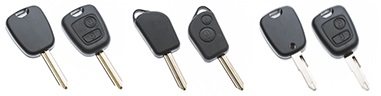 Ældre Peugeot nøgler